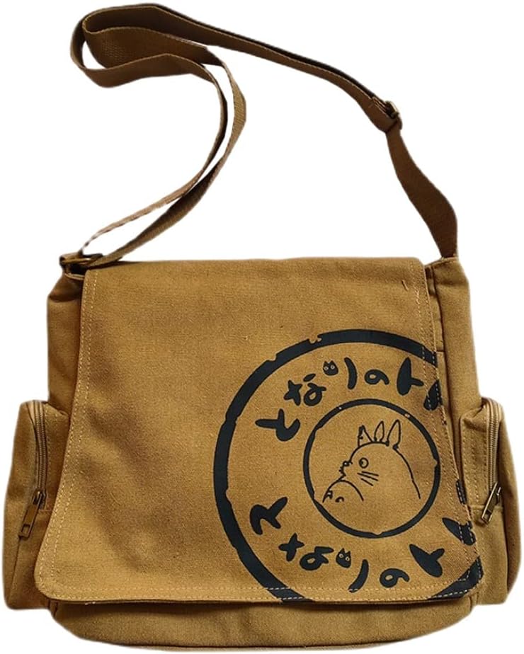BXCNCKD Korean Canvas Shoulder Bag for Men - Large Capacity Computer Casual Bag - Image 1